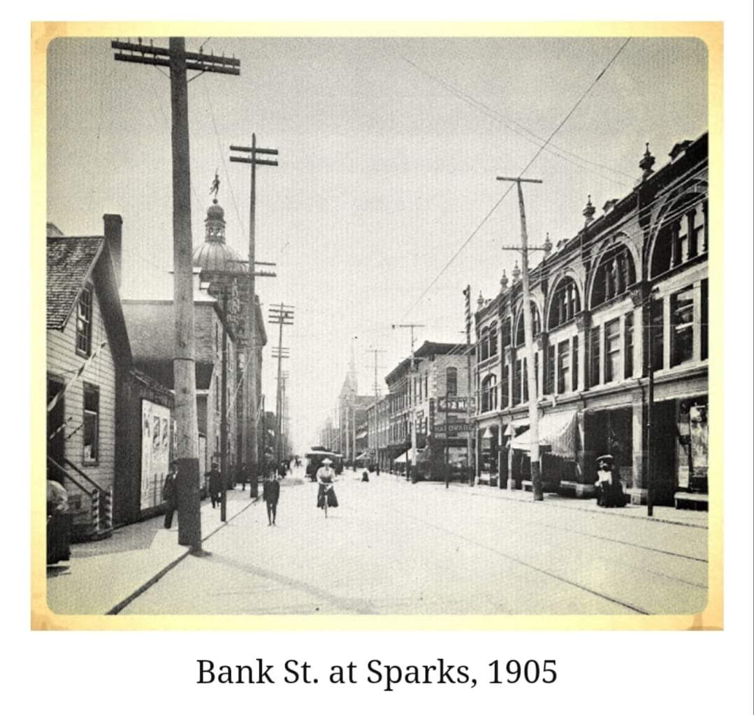 Bank Street at Sparks Street, Ottawa, ca.1905