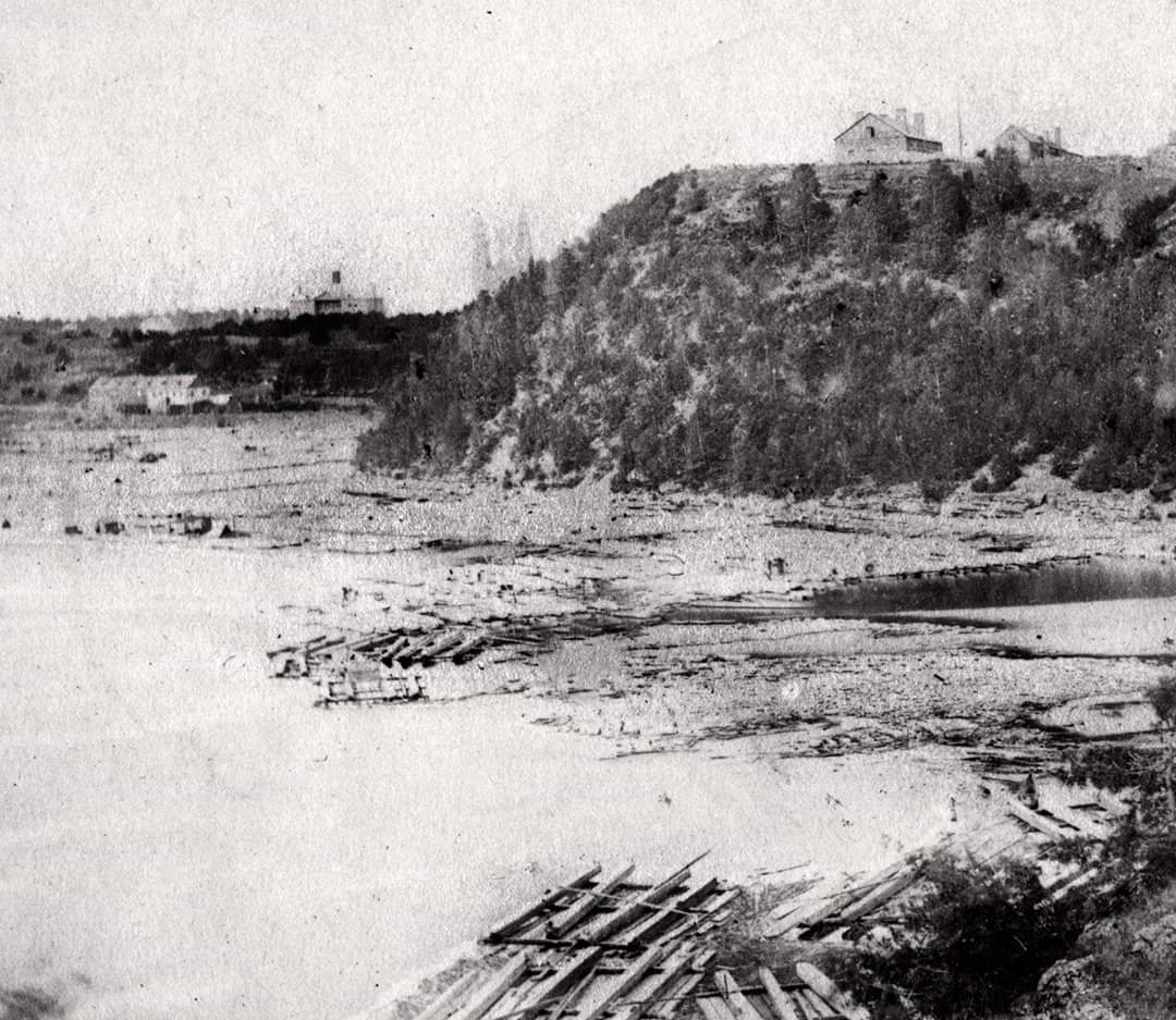Once known as Barrack Hill before it was Parliament Hill, ca.1857, the rocky promontory overlooking the Ottawa River was chosen by Lt. Col. John By as the site for a defensible military outpost during the construction of the Rideau Canal.